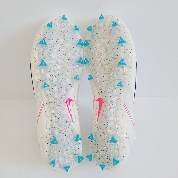 NEW Nike Alpha Huarache 8 Elite LAX Lacrosse Cleats CW4440-116 Size 9.5 Sail - Picture 6 of 8